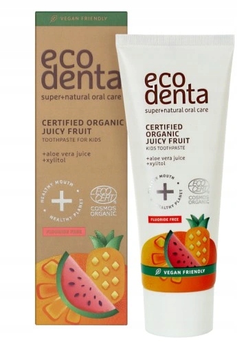 

Ecodenta Pasta owocowa do zębów dla dzieci 75 ml