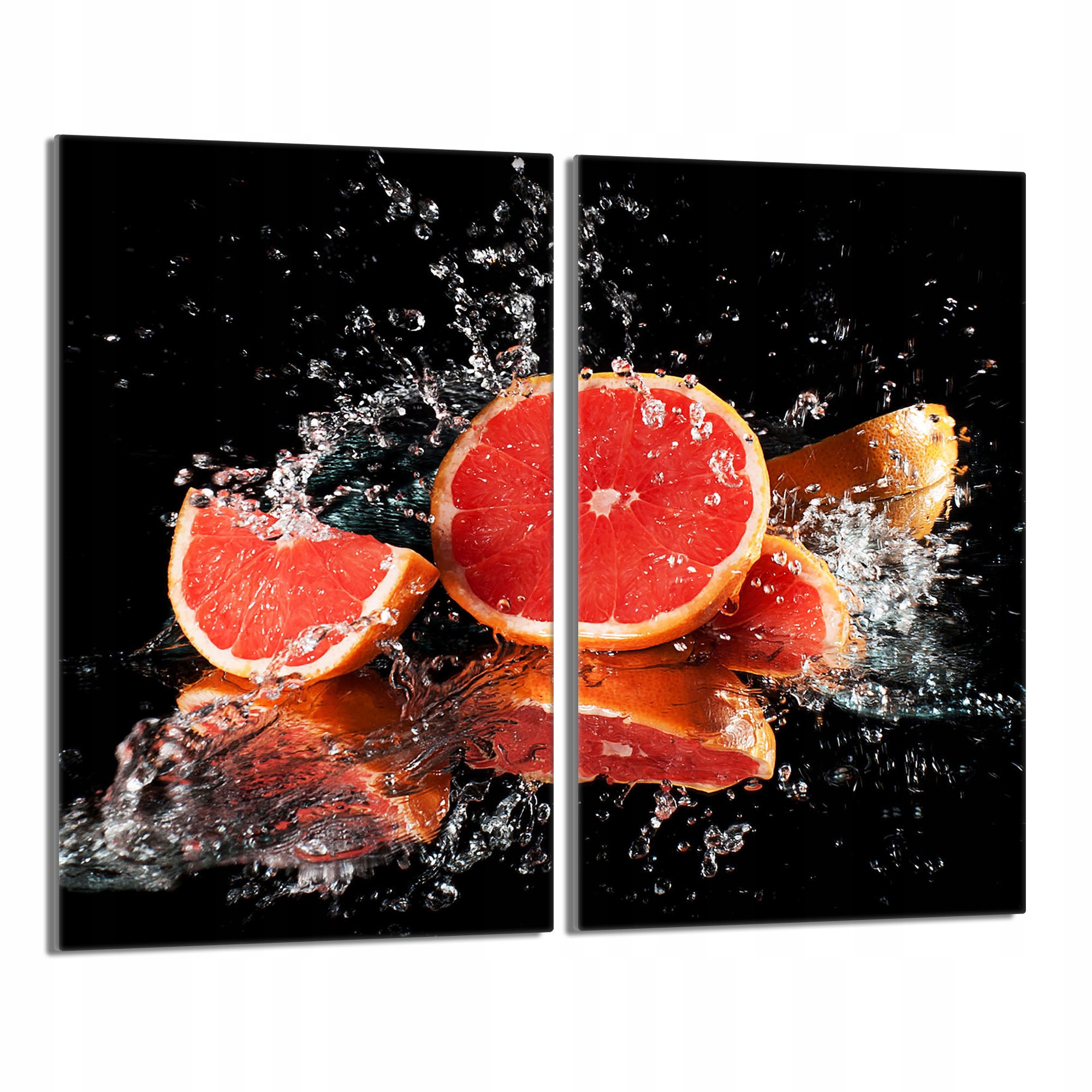 Skleněná ochranná deska na sporák 30x52 Grapefruit Do Kuchyně