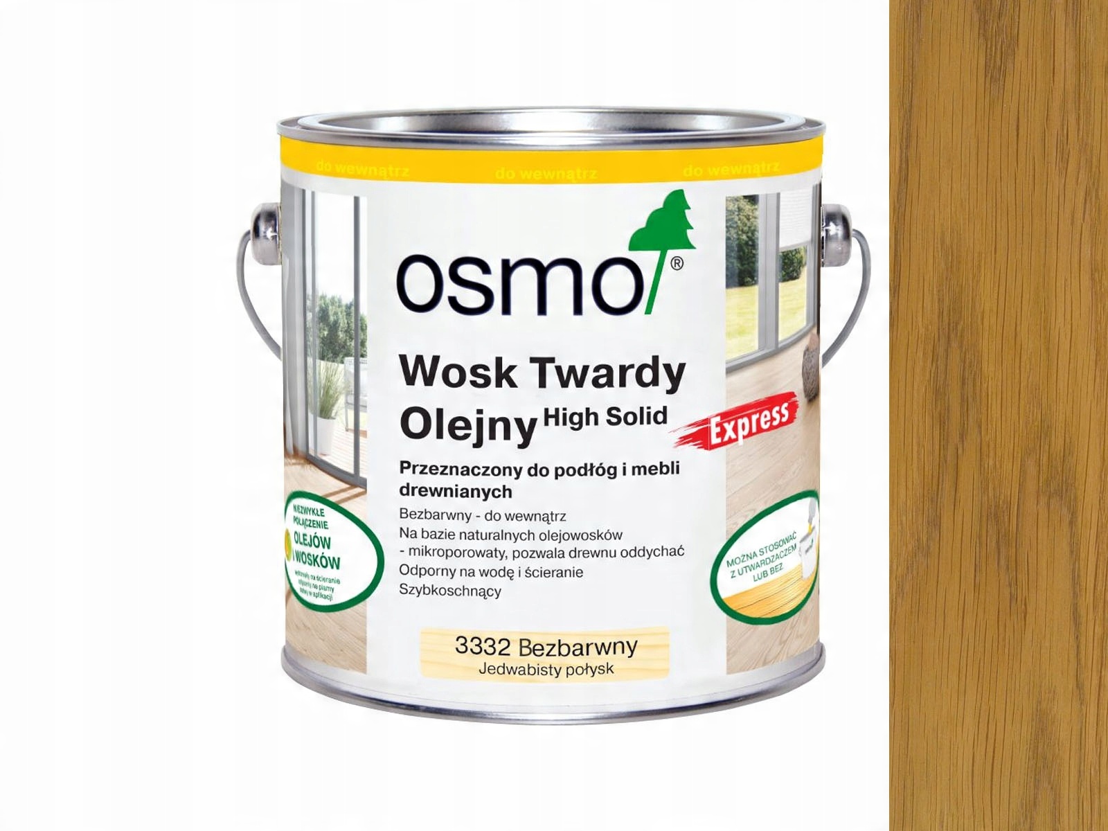 

Osmo 3332 Wosk twardy olejny Express 125ml Połysk