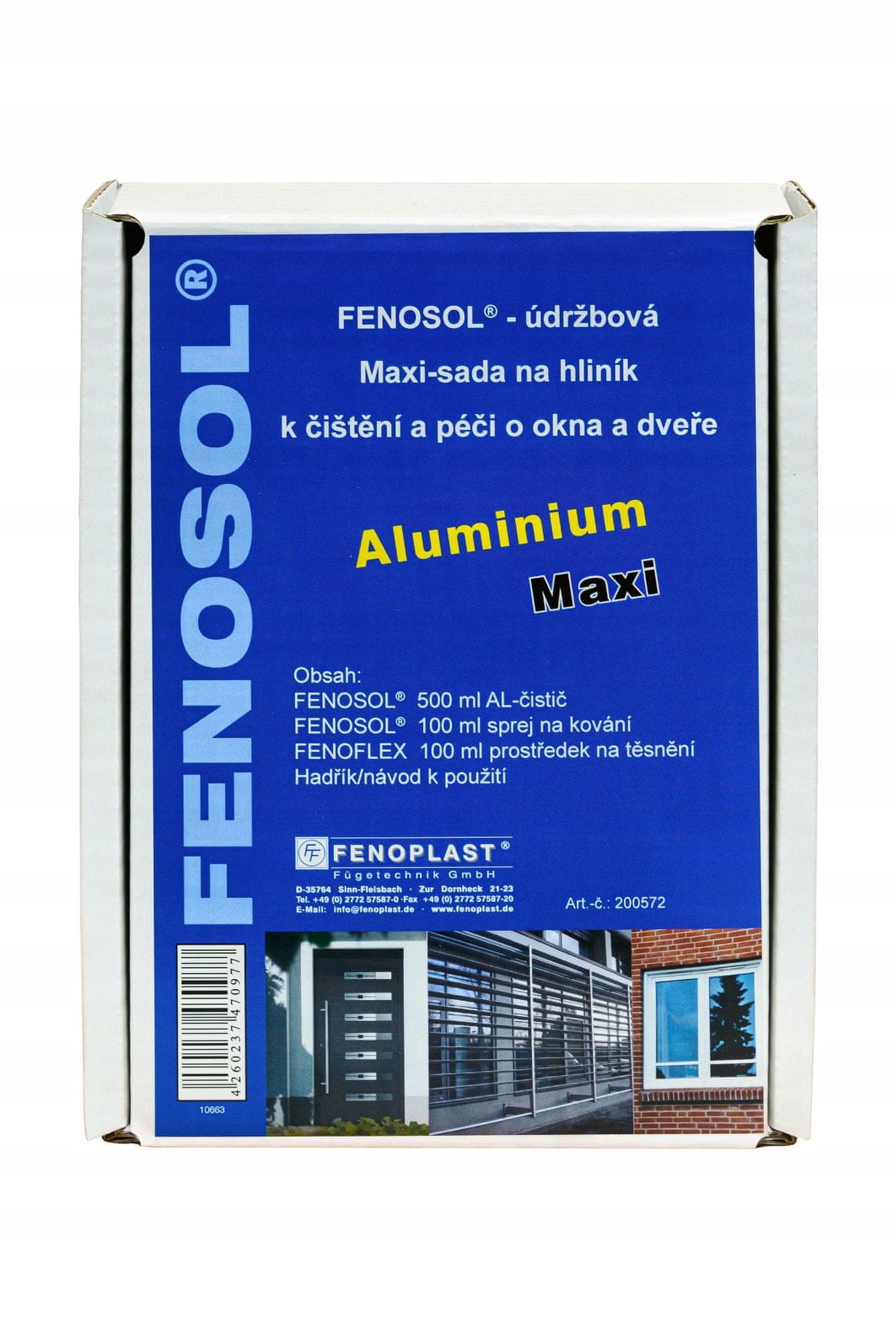 Levně Údržbová Maxi sada na hliník