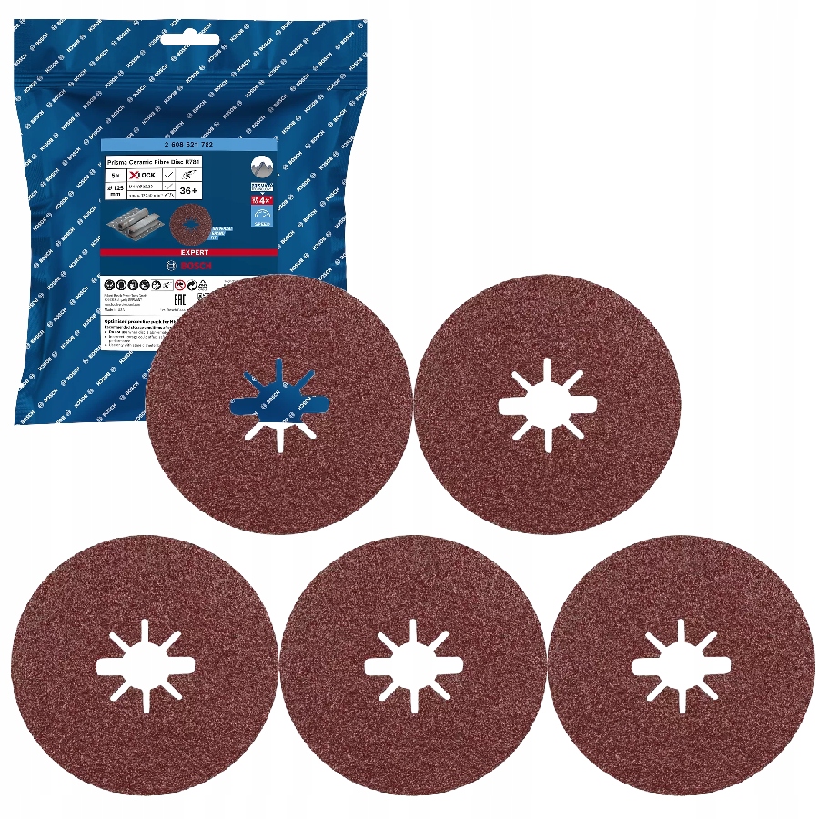 

Tarcza Fibra Expert R781 Prisma X-lock 5szt. Bosch