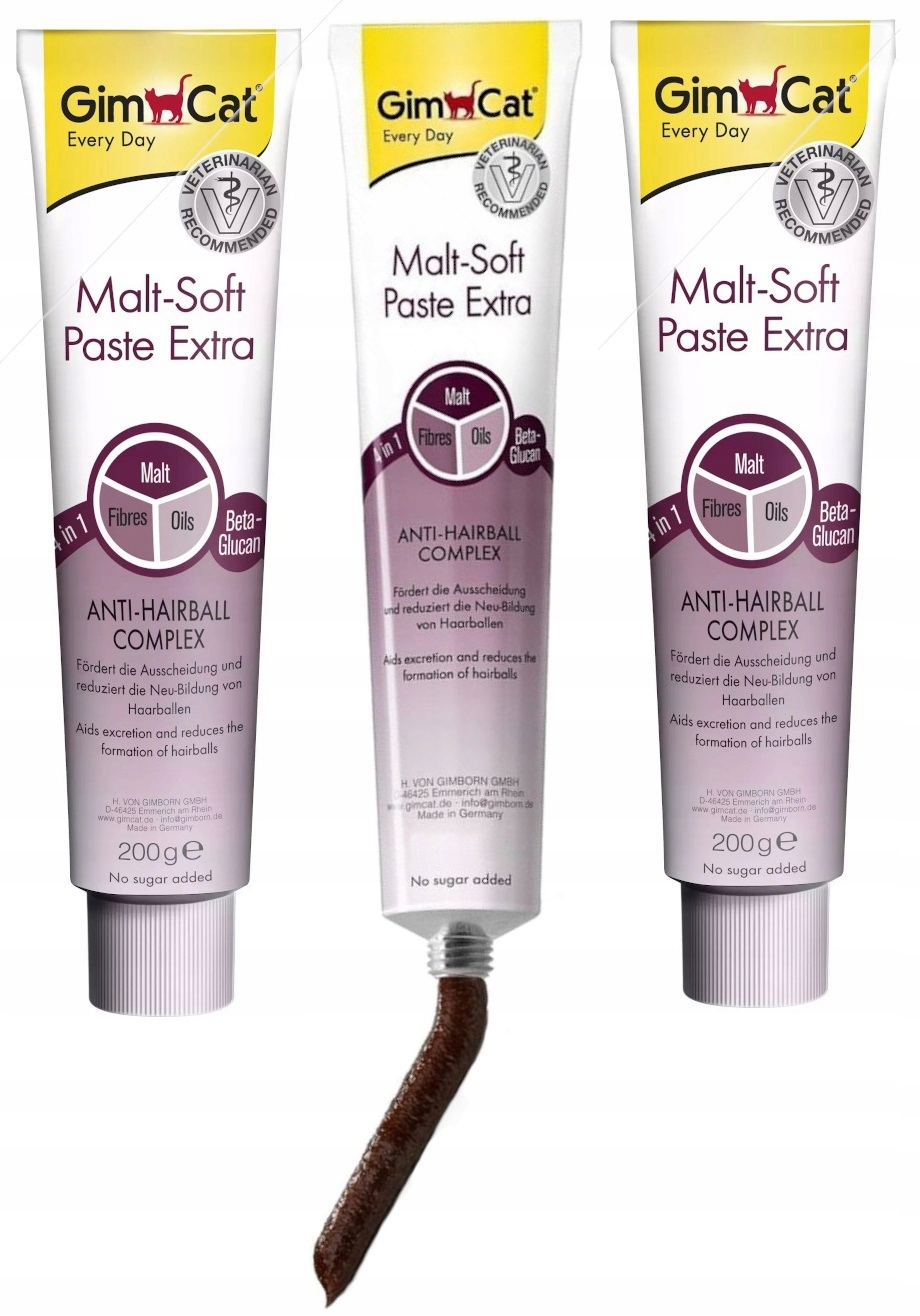 Gimcat Pasta Odkłaczająca Dla Kota Malt Soft 600g