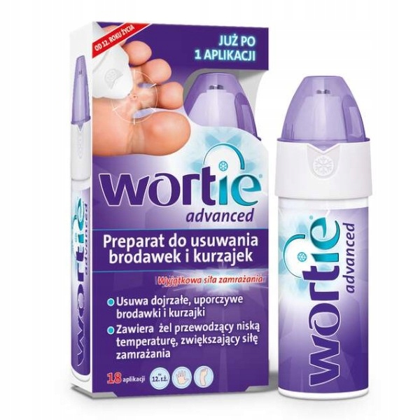 

Wortie advanced usuwanie brodawek i kurzajek 50 ml