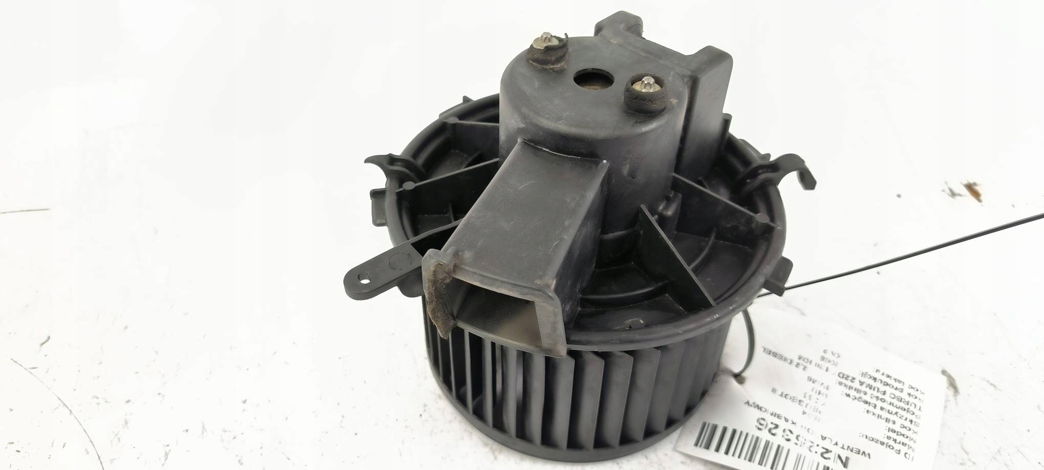 fan cab PEUGEOT BOXER II
