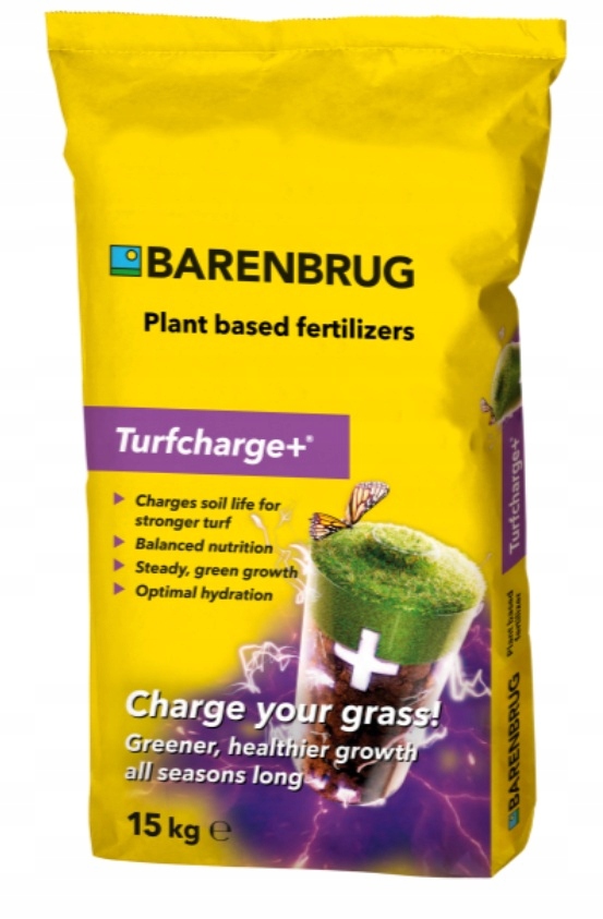 Nawóz Turfcharge do trawników 15kg Barenbrug Wydajność i Regeneracja