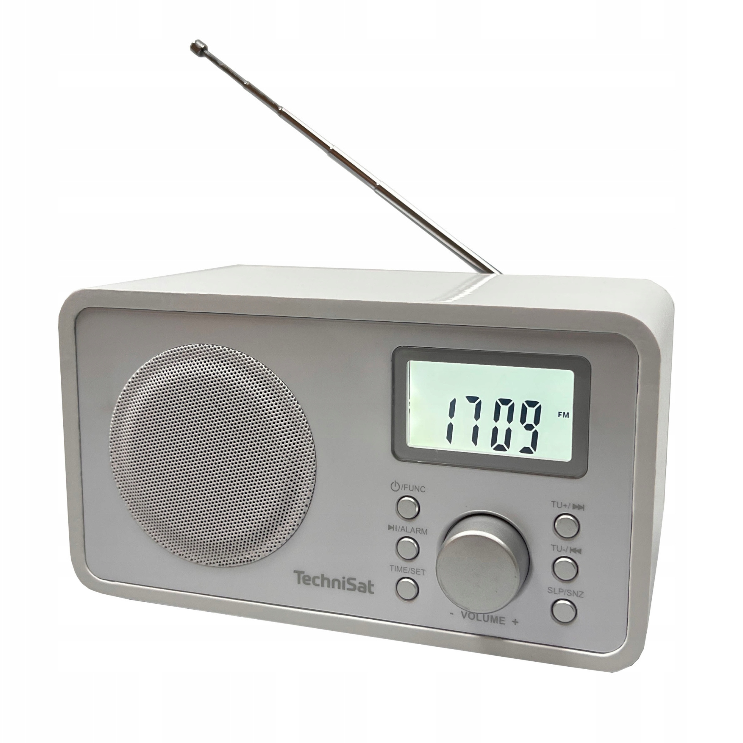 Stavební kuchyňské Fm rádio Usb MP3 Led obrazovka TechniSat Classic 200 bílá