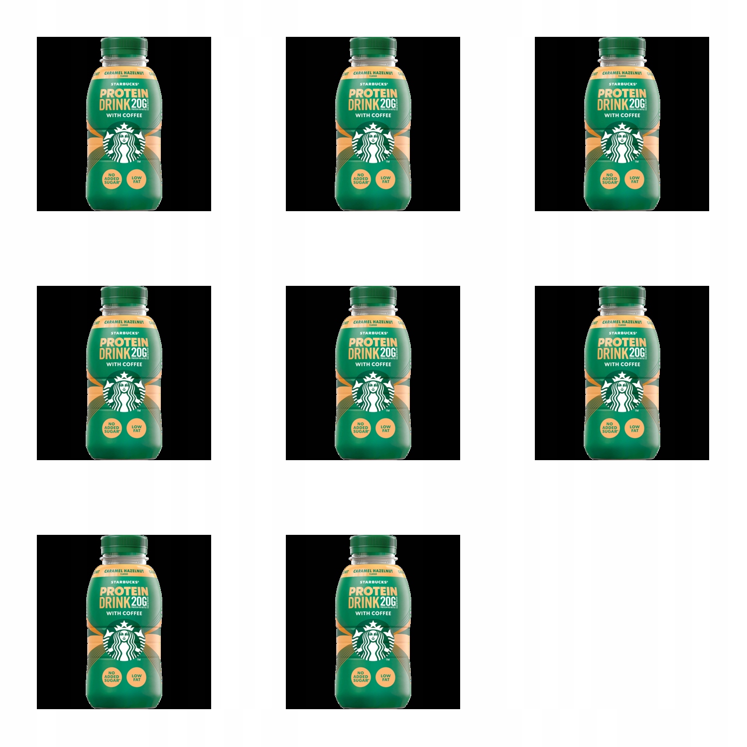 Levně 8 x 330 ml Starbucks proteinové nápoje caramel hazelnut Svařovací