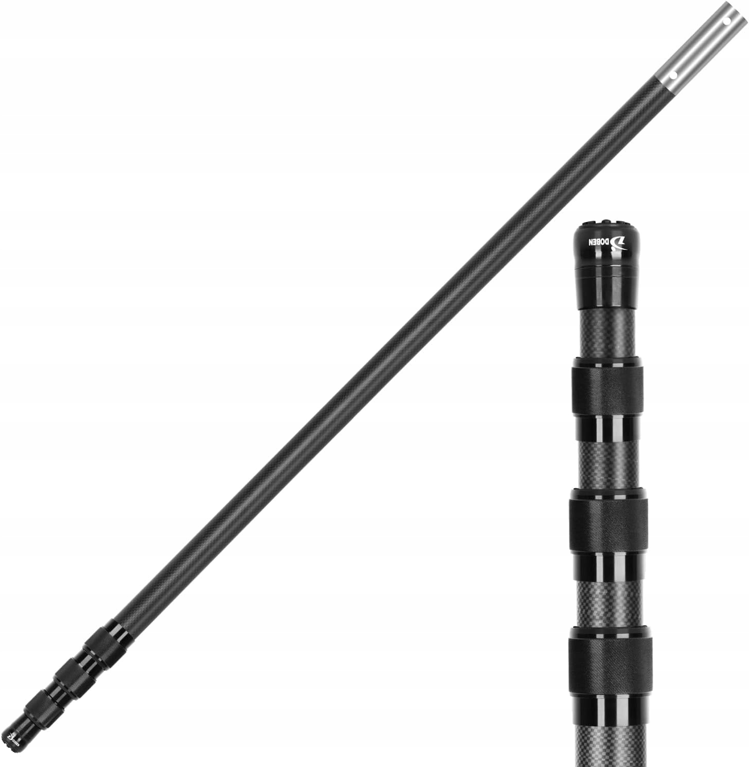 Doben teleskopická tyč do bazéna z uhlíkových vlákien, tyč na sieťku