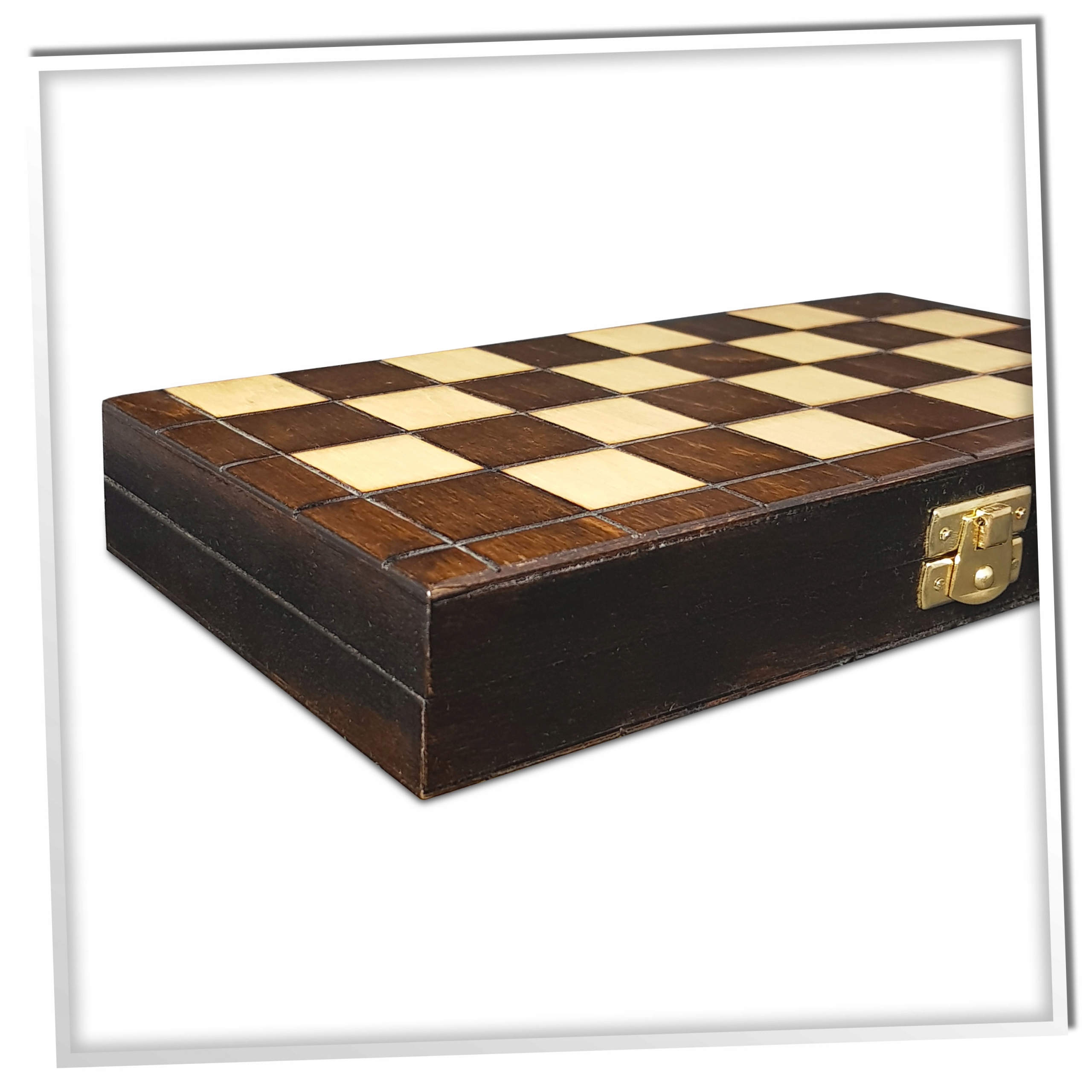 WARCABY DREWNIANE KLASYCZNE 64 - POLOWE MAŁE 25 x 25 CM PRODUCENT Typ Podstawa