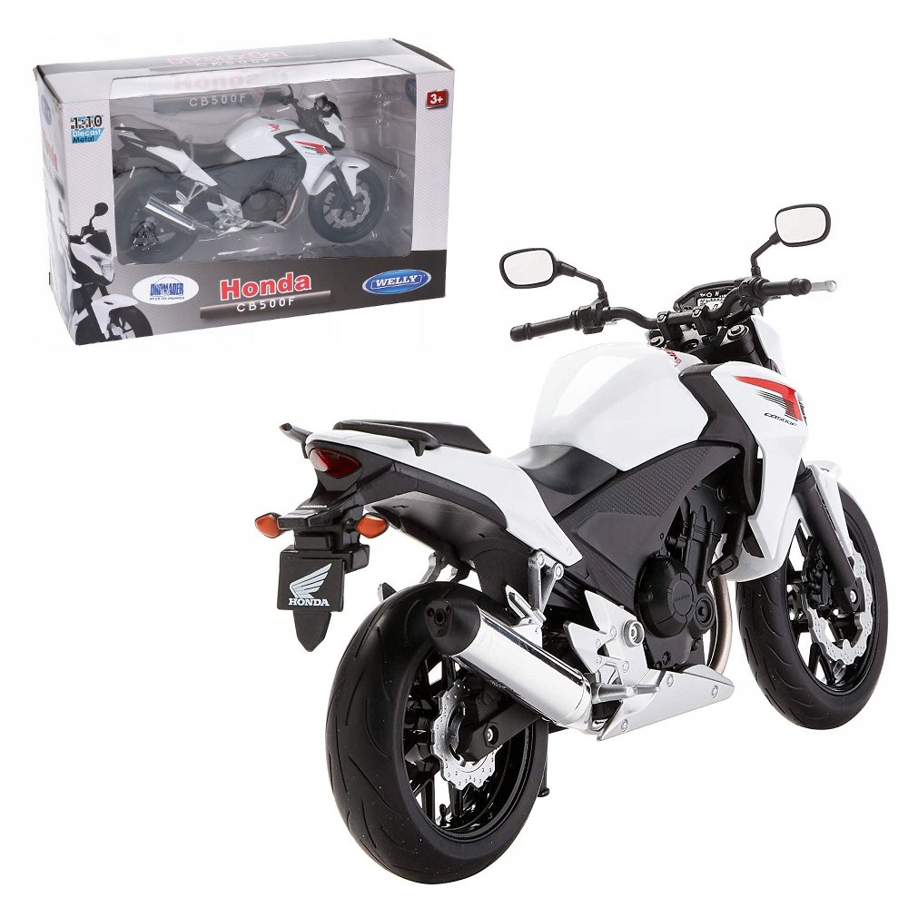 

Honda CB500F model motocykla skala 1:10 Welly
