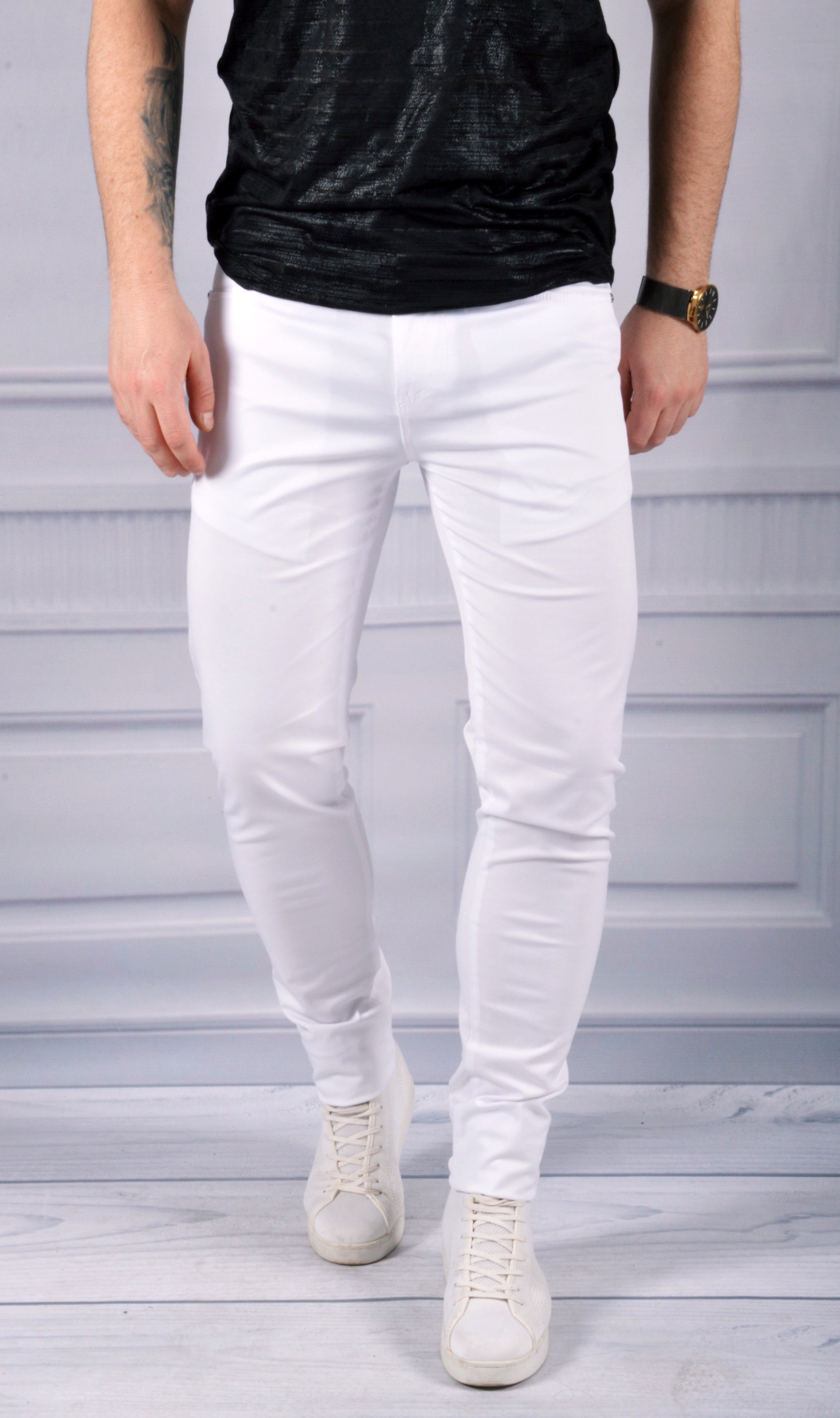 Spodnie Męskie Eleganckie Casual Mondo Rozmiar 40/32