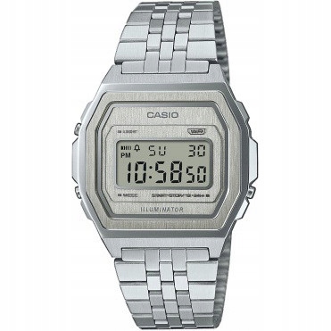 Dámské hodinky Casio A1000A-7EF stříbrné