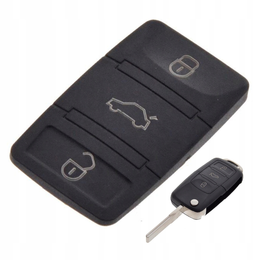 

Gumka Kluczyka Vw Seat/ Skoda 3 Przyciski