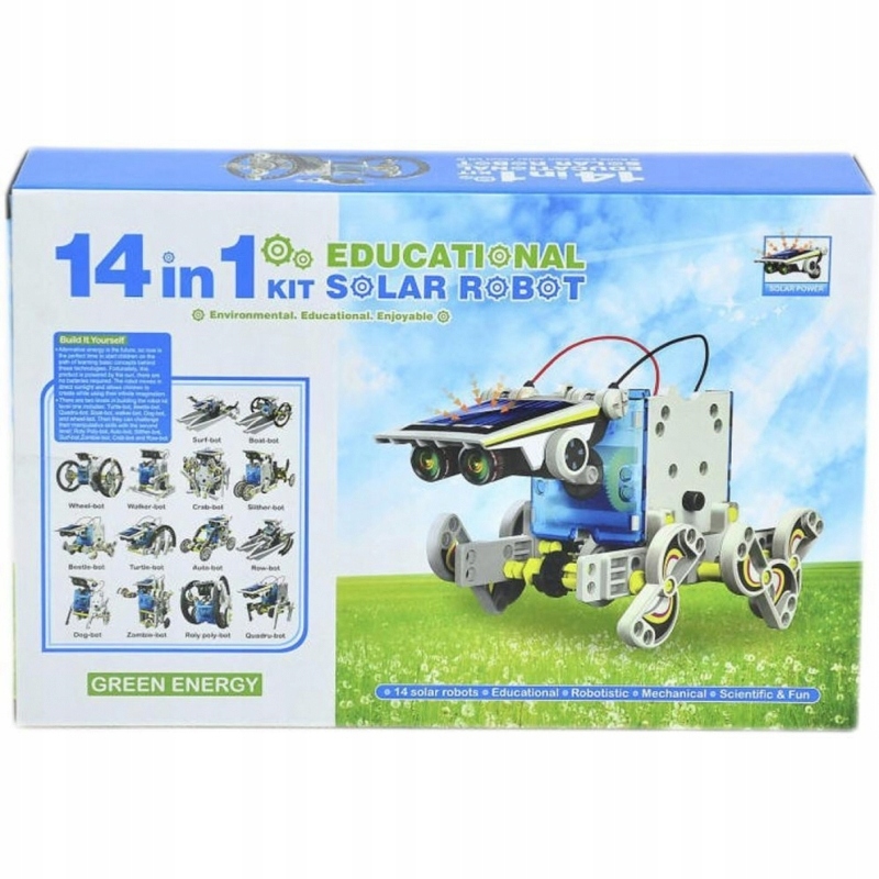 SOLARNY ROBOT DUŻY ZESTAW KONSTRUKCYJNY 14w1 SOLAR Nazwa ZKP.214
