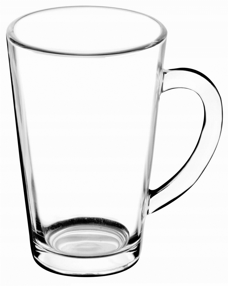 

Kubek Przezroczysty Do Kawy Herbaty Alex 400 ML