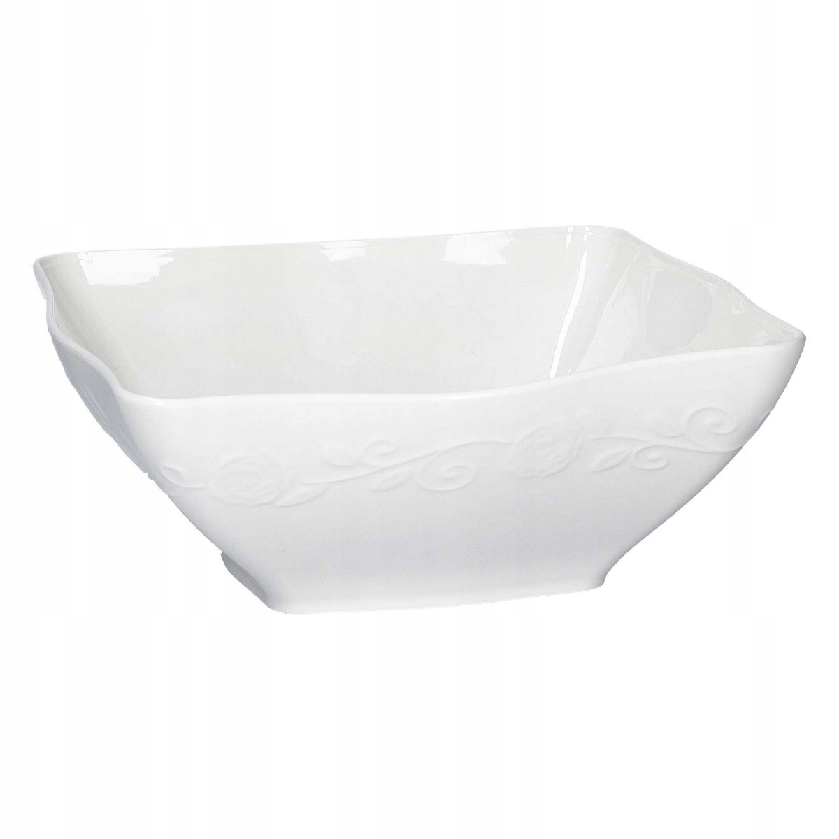 Sada 2 hlbokých štvorcových misiek Florentina La Porcellana Bianca 22 cm