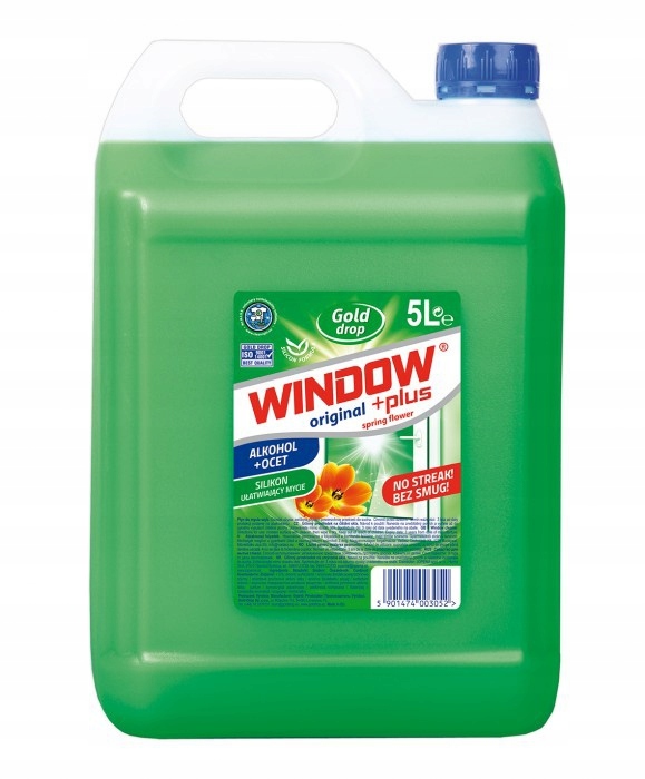 

Window Plus płyn do mycia szyb i luster 5l zapas