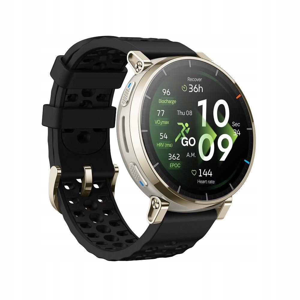 Chytré Hodinky Amazfit Active 3 Premium Nfc Apex Silver