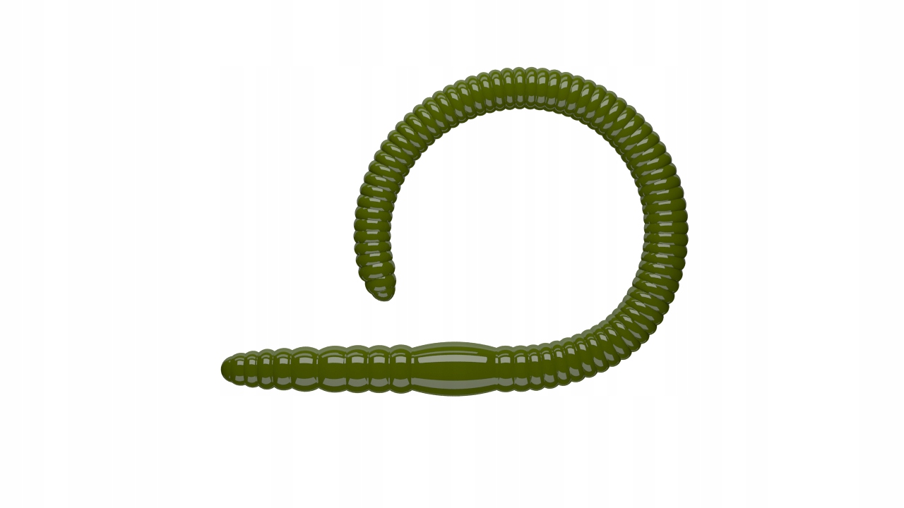 Libra Lures Flex Worm 95mm bez zapachu 031 Olive