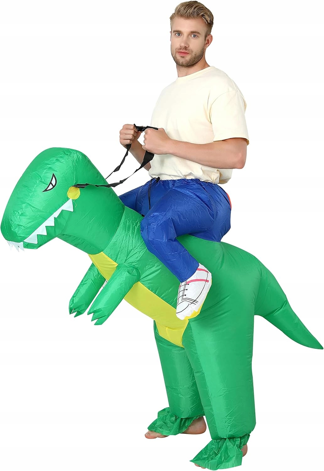 Nafukovací kostým dinosaura pro dospělé Velikost 150-180 cm