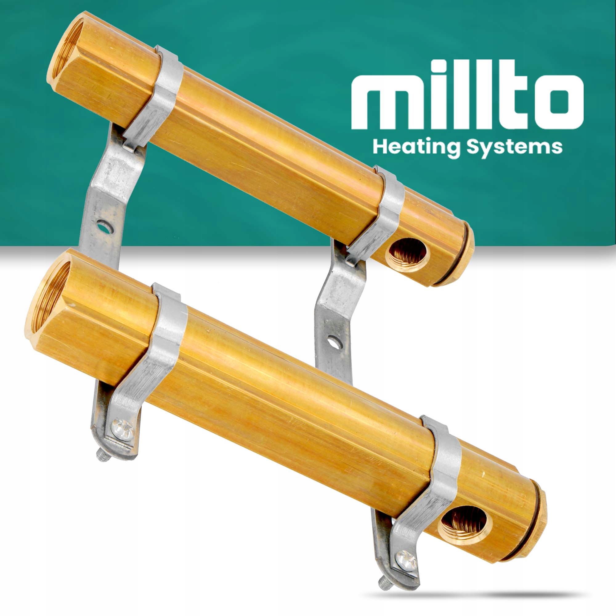 ROZDZIELACZ PODŁOGÓWKI Ogrzewania CO Podłogowego 5 OBWODÓW Sekcji KOLEKT 4F Średnica przyłącza belki 1