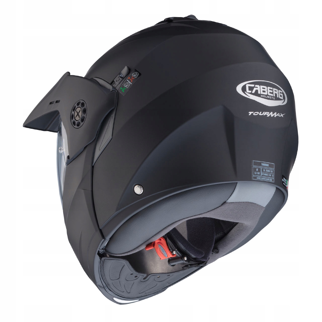 Kask szczękowy ENDURO CABERG TOURMAX MATOWY XS Typ Szczękowe / Modułowe