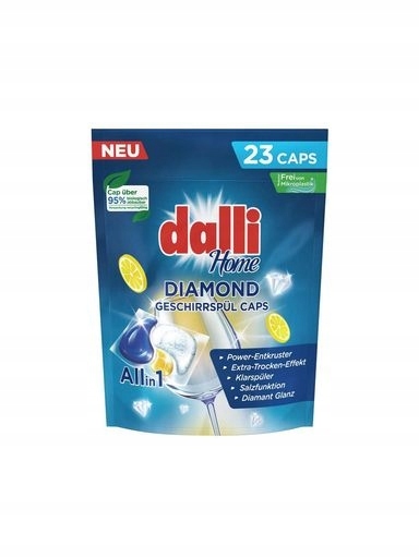 2 x kapsle do myčky nádobí Dalli Diamond 23 ks