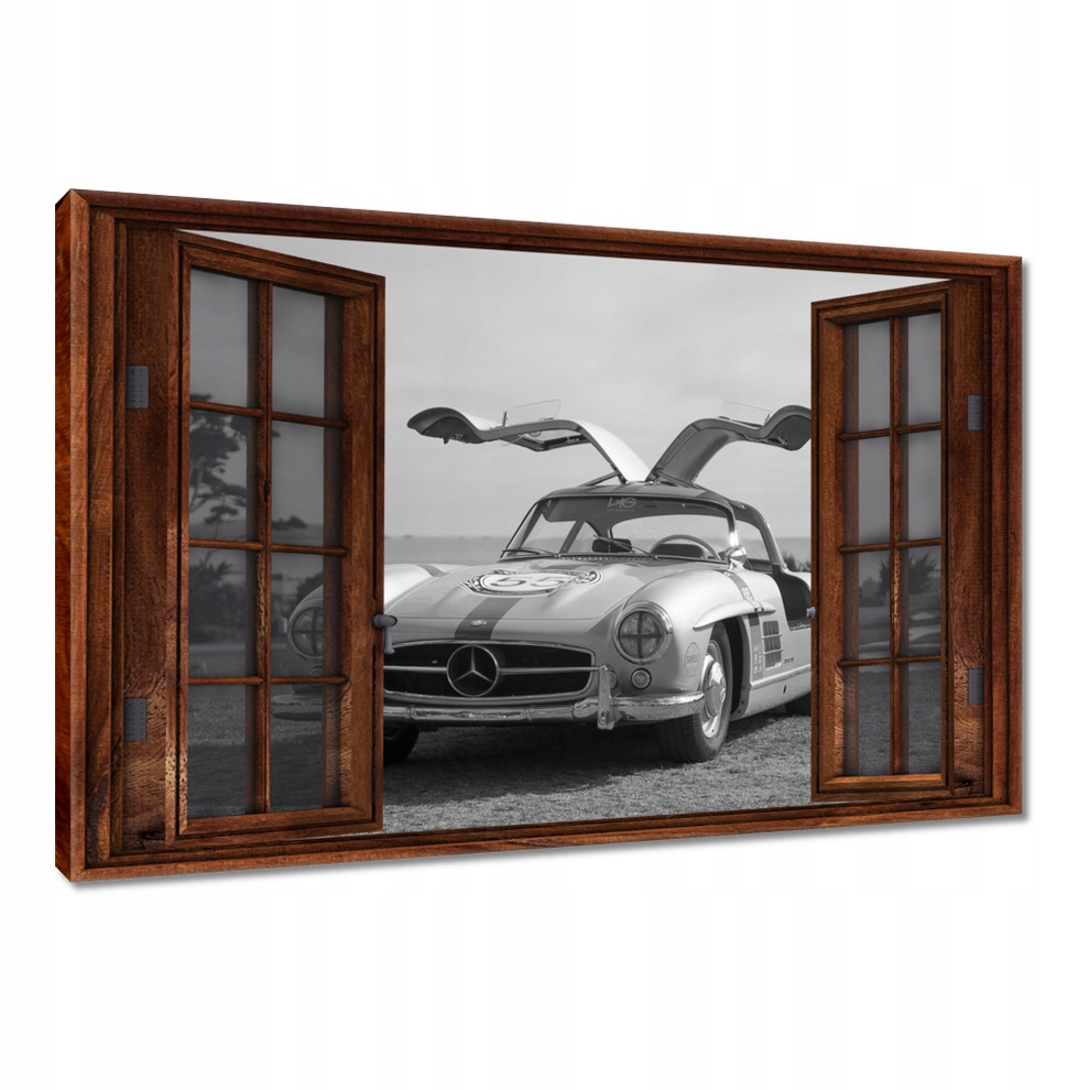 

Obrazy na płótnie 120x80 Mercedes Gullwing