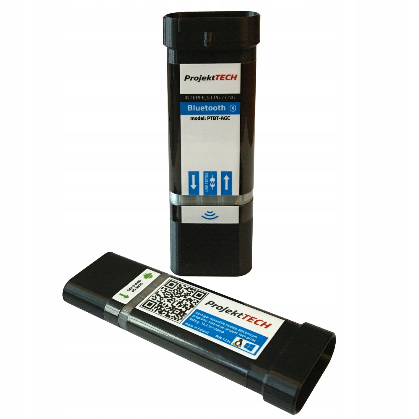 Ptbt-agc Interfejs Lpg Bluetooth Agc Zenit Blue Box BlackBox Compact Obd