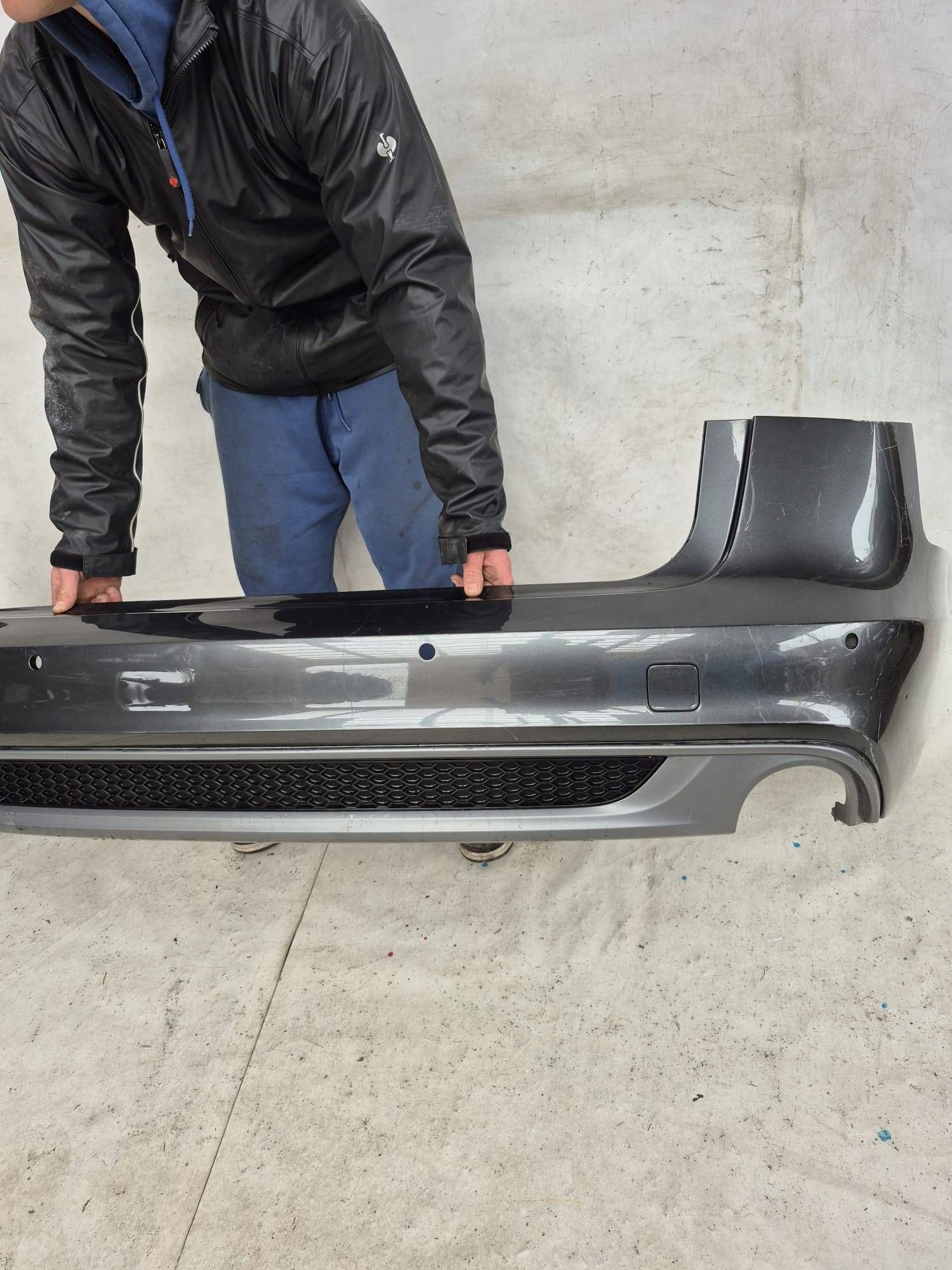 AUDI A6 4G C7 11-14 KOMBI bumper rear part rear PDC