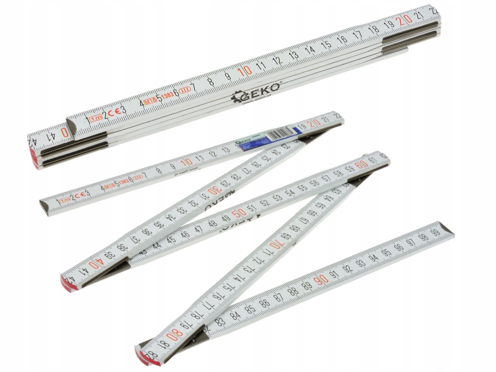 

Miara Miarka Składana Drewniana 1M Geko Premium