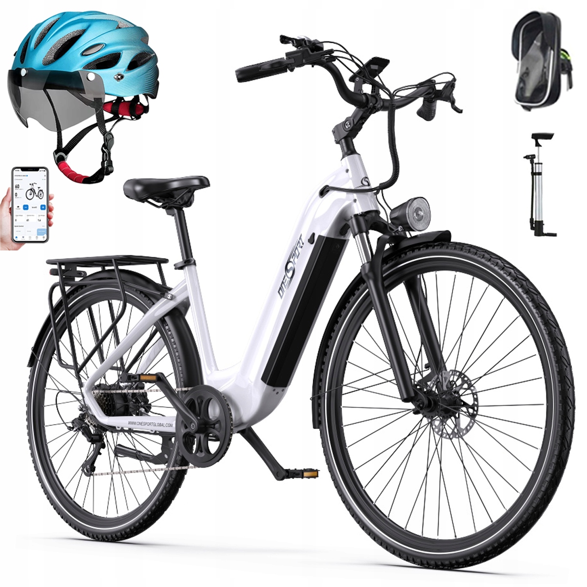 Elektrokolo Onesport OT05 pro 36V 22.5Ah 140 km Pánské/Dámské kolo 27,5"