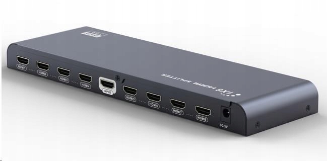 PremiumCord Hdmi 2.0 rozdeľovač 1-8 portov, 4K x 2K/ 60Hz, Full Hd, 3D…