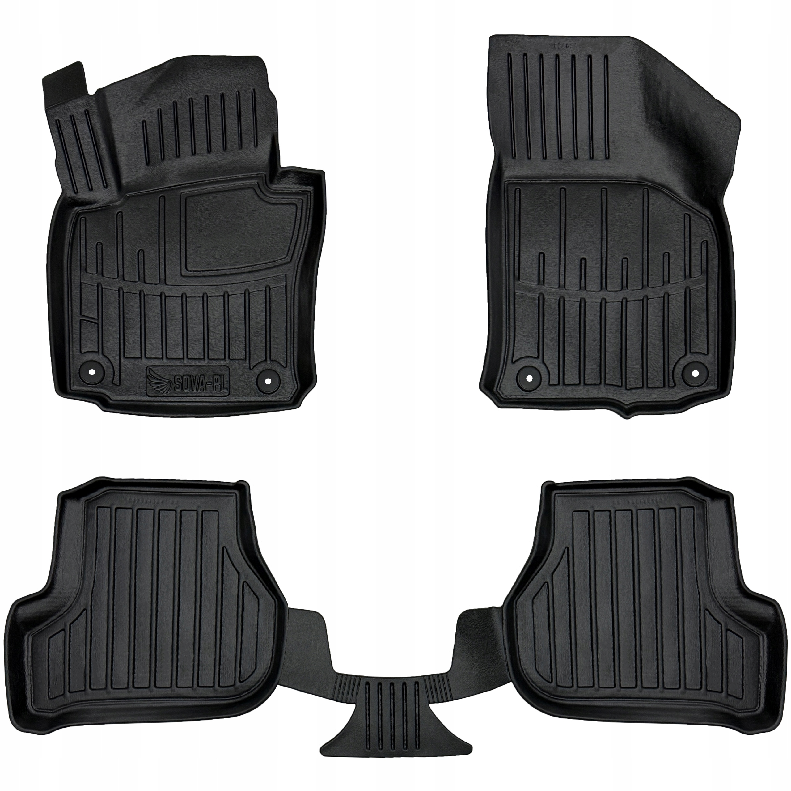Dywaniki gumowe 3D do Volkswagen Golf VI (2008-2013) kombi, hatchback