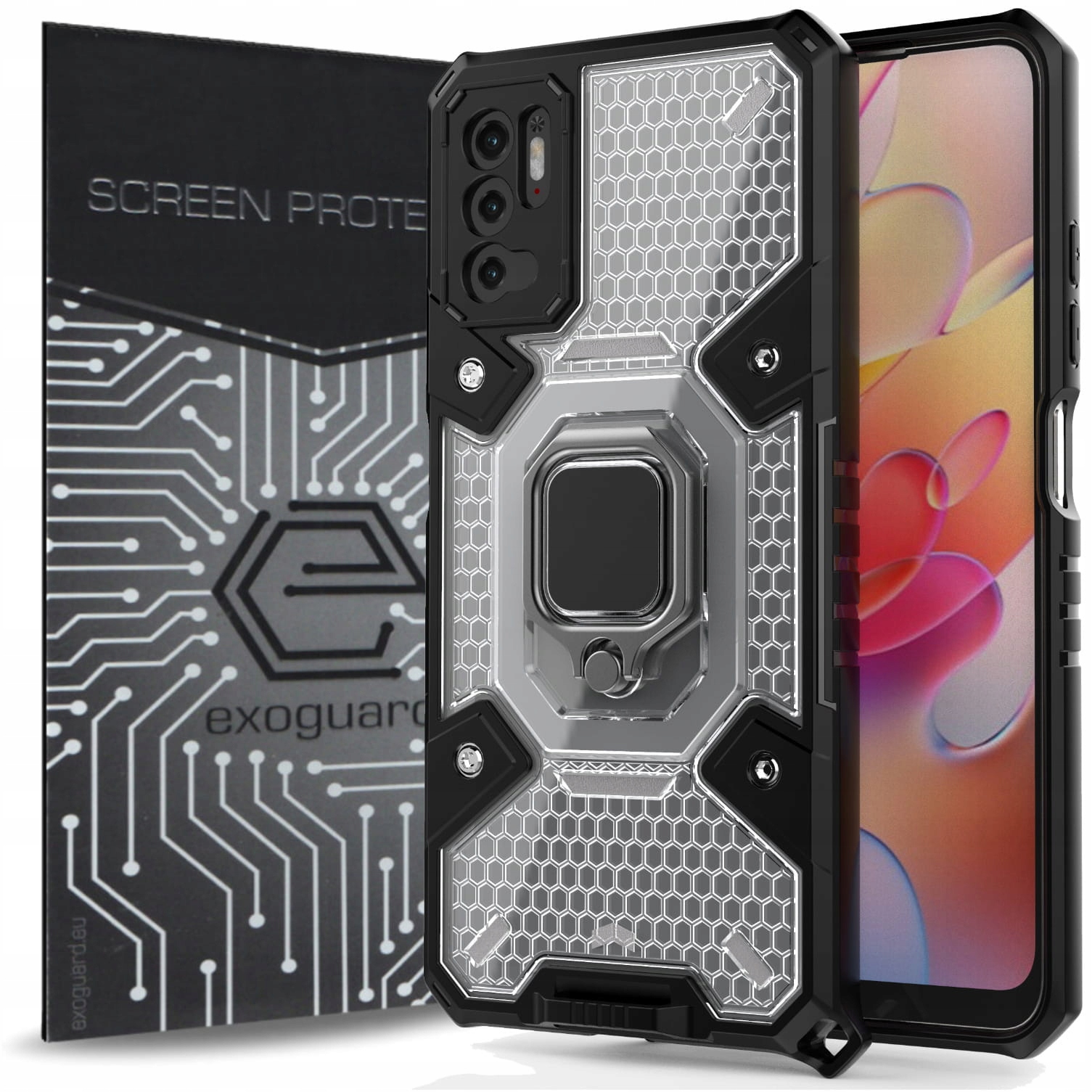

Etui Pancerne+szkło do Xiaomi Redmi Note 10 5G