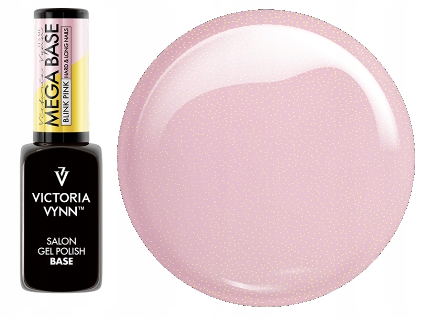 Victoria Vynn Base Blink Pink Hybridní báze s částicemi 15 ml