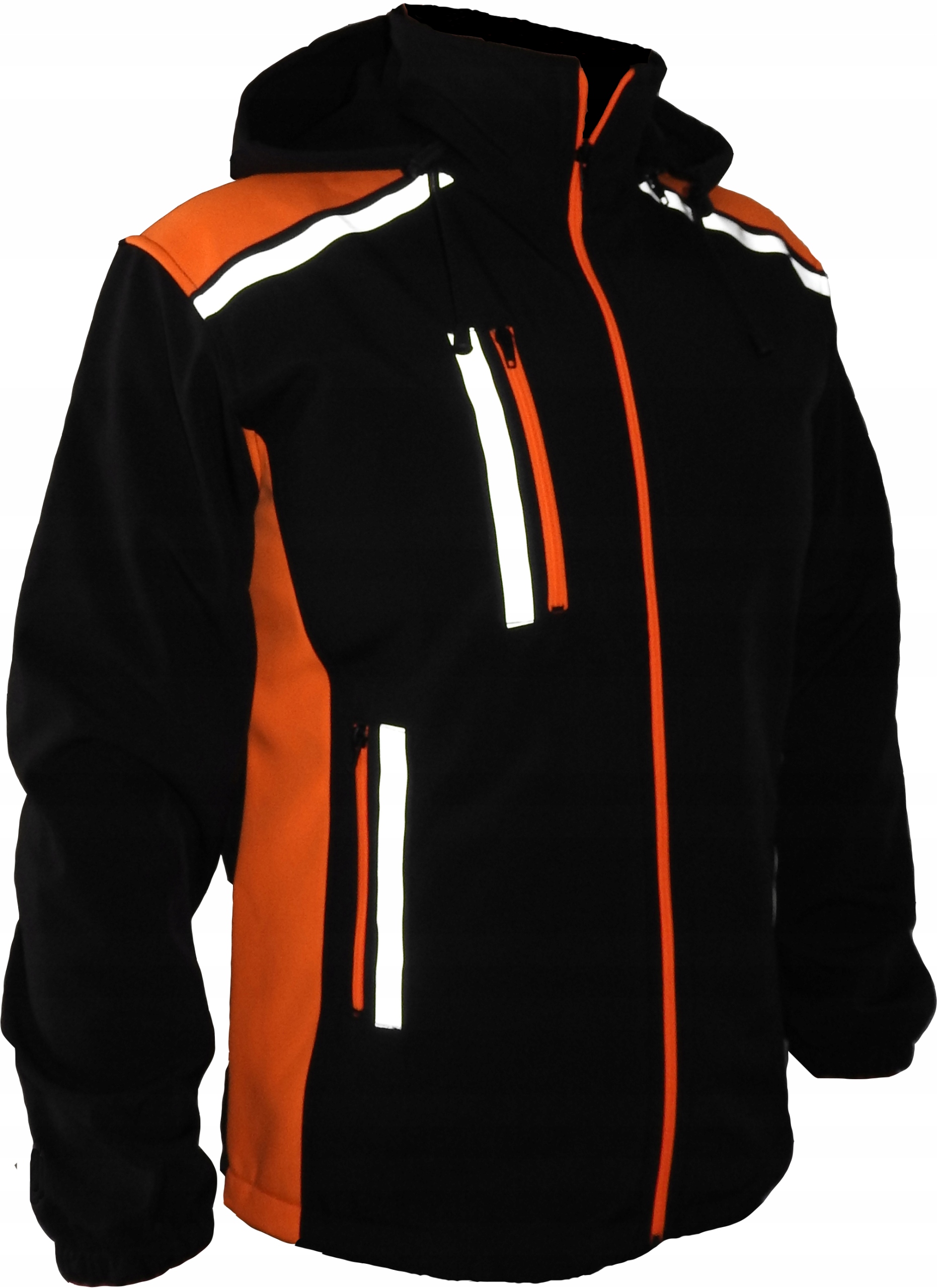 Kurtka Robocza Softshell Odblaskowa Wodoodporna