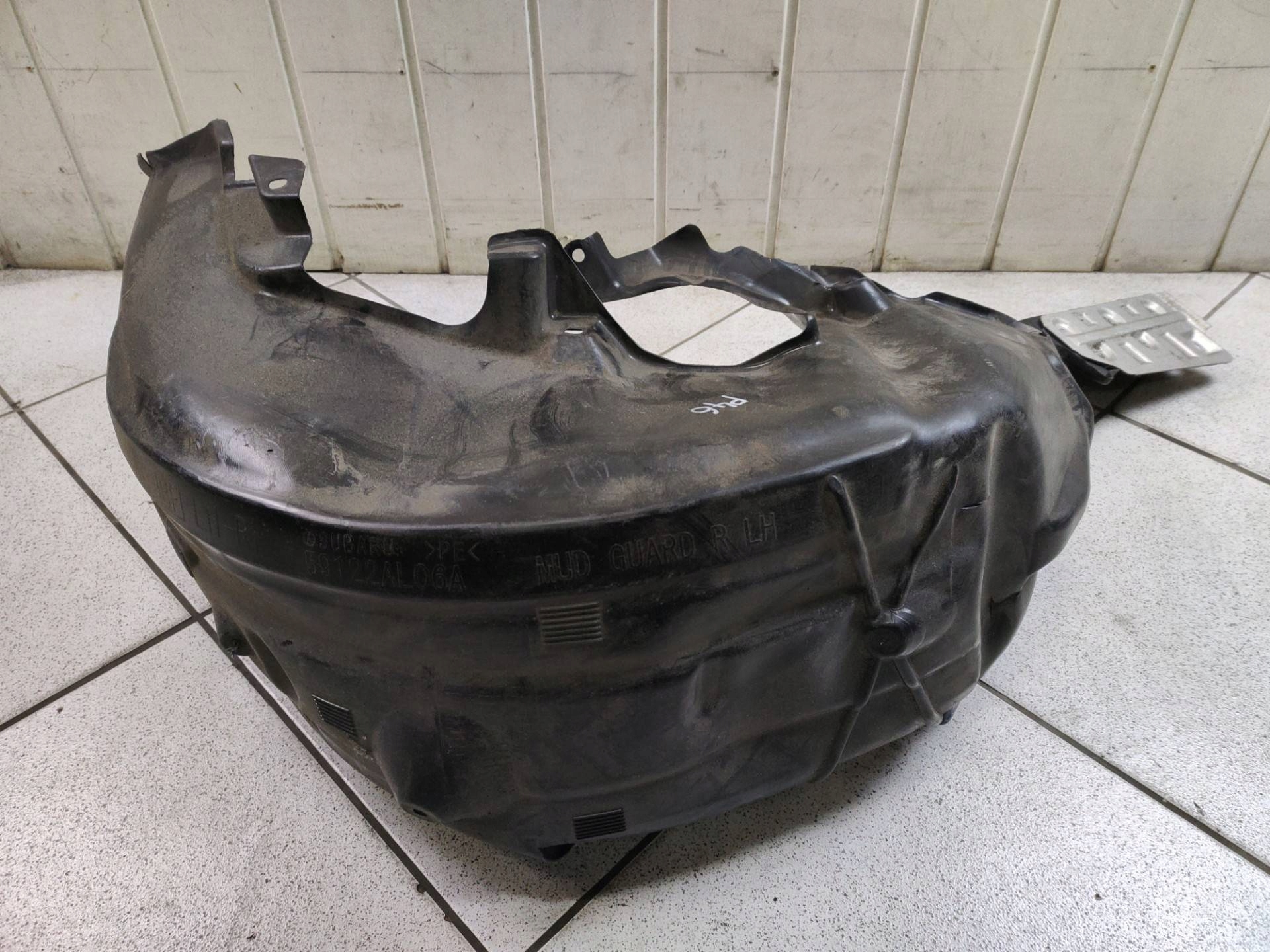 mudguard rear part left side Subaru Legacy 6 facelift BN 2019 59122AL06A