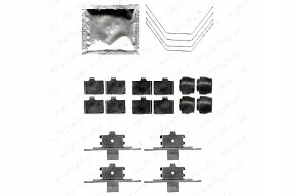 ZESTAW MONTAŻOWY KLOCKÓW MAZDA PRZÓD 6 DELPHI HAM Producent części Delphi