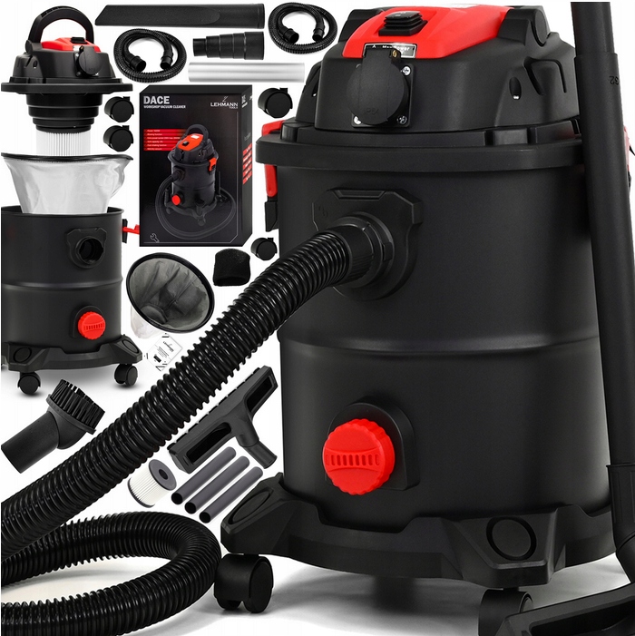 ODKURZACZ PRZEMYSŁOWY MOKRO SUCHO GRUZU GIPSU 3600