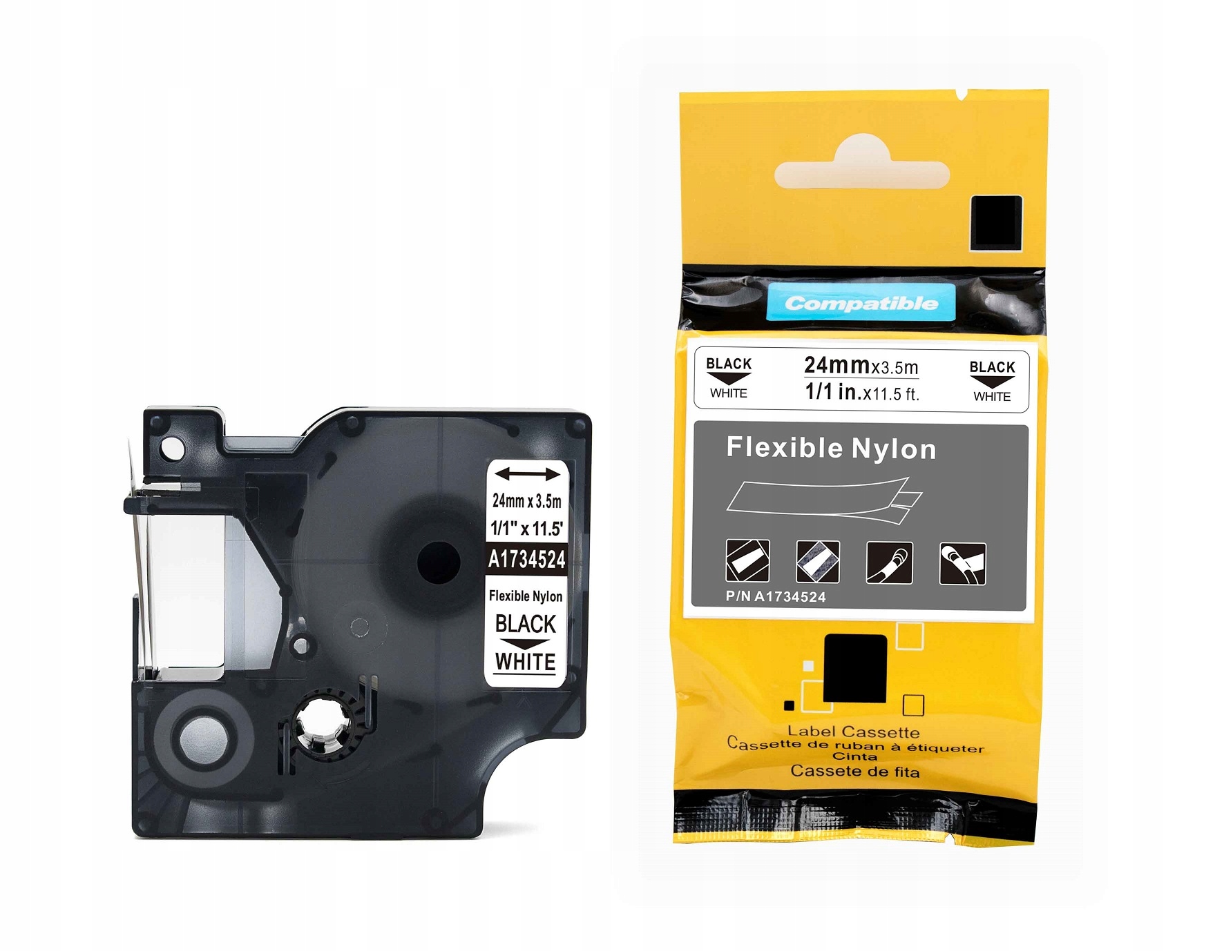 

Zamiennik taśmy A1734524 dla Dymo Rhino 1734524