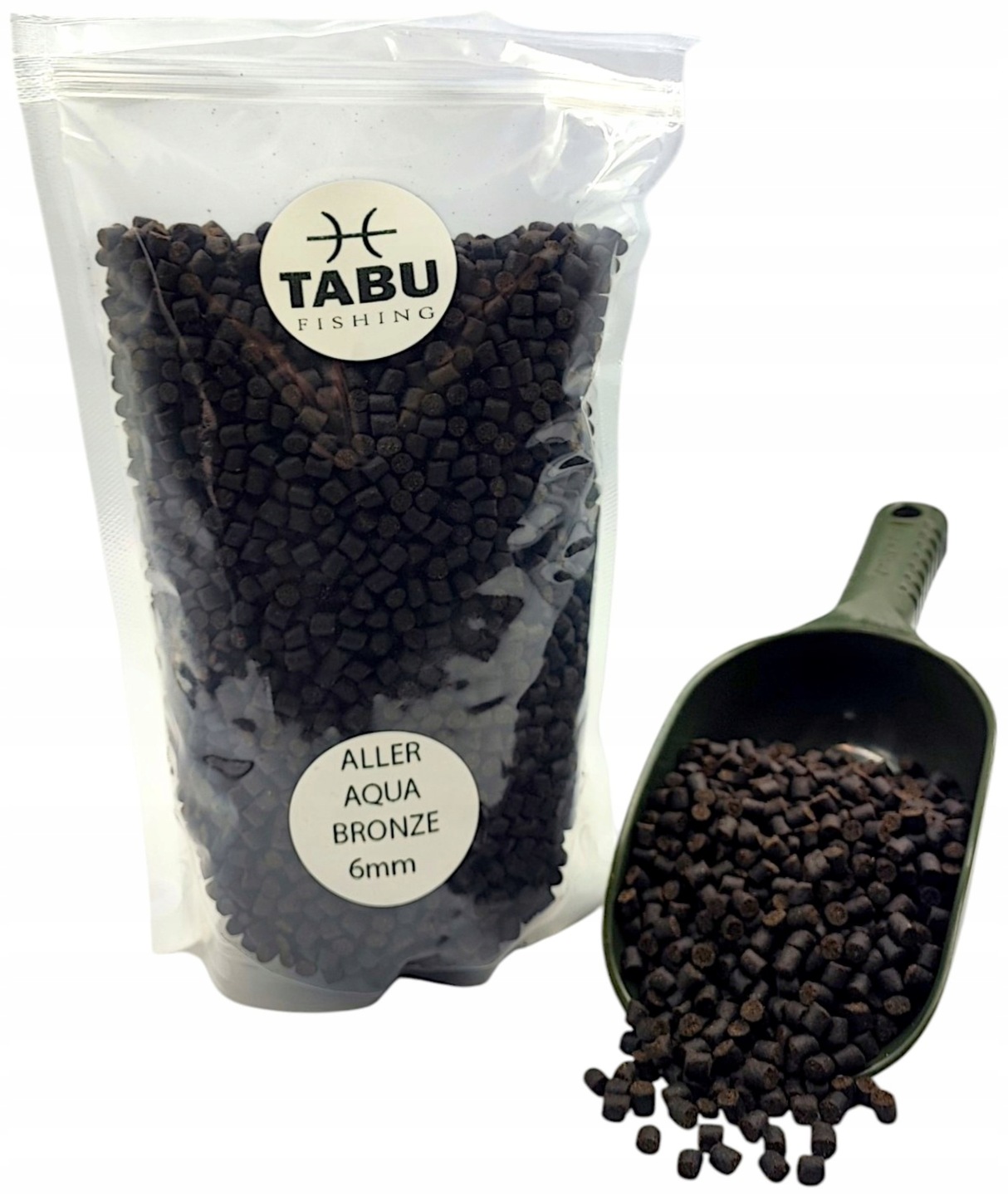 Aller Aqua Bronze 6mm Pellet zanętowy wędkarski Karp Jesiotr method feeder