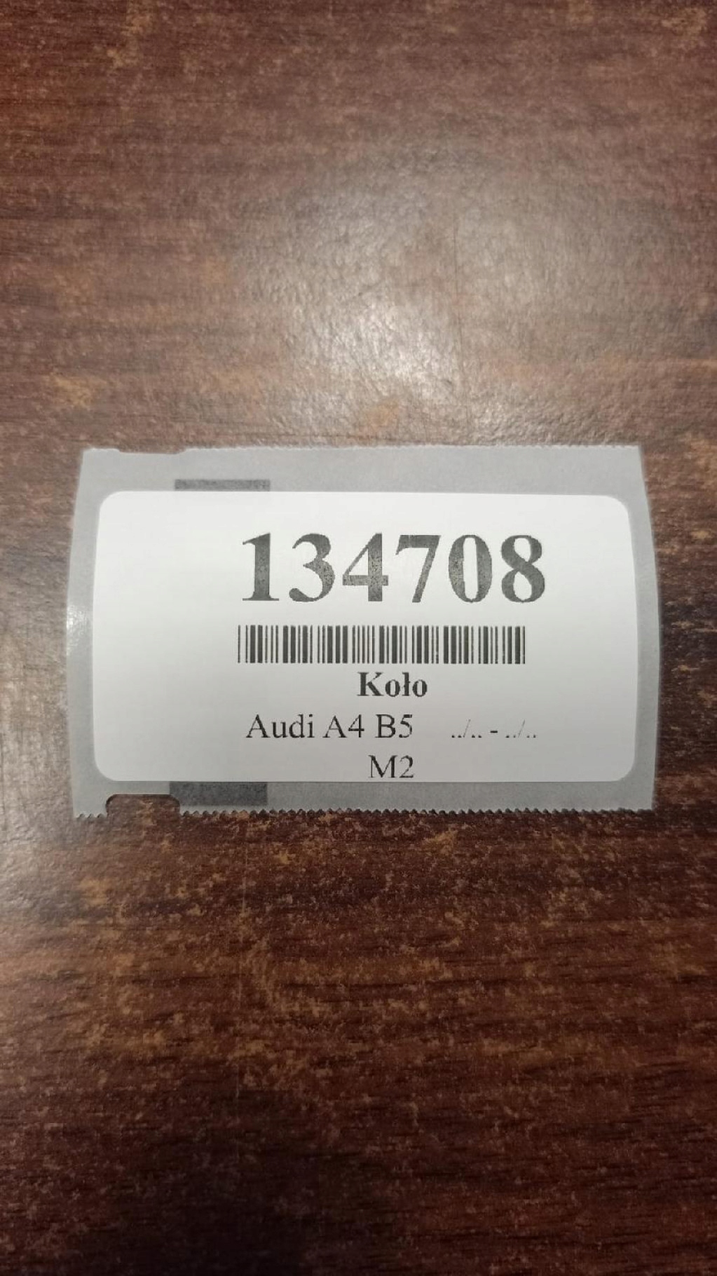 disk stalowa Audi OE 6.0" x 15" 5x112