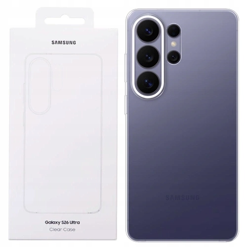 Pouzdro Obal Samsung Galaxy S26 Ultra Clear Case Zadní Kryt Originální
