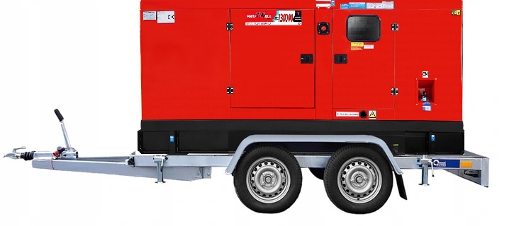 AGREGAT GENERATOR PRĄDOTWÓRCZY 130KVA PRZEYCZEPA
