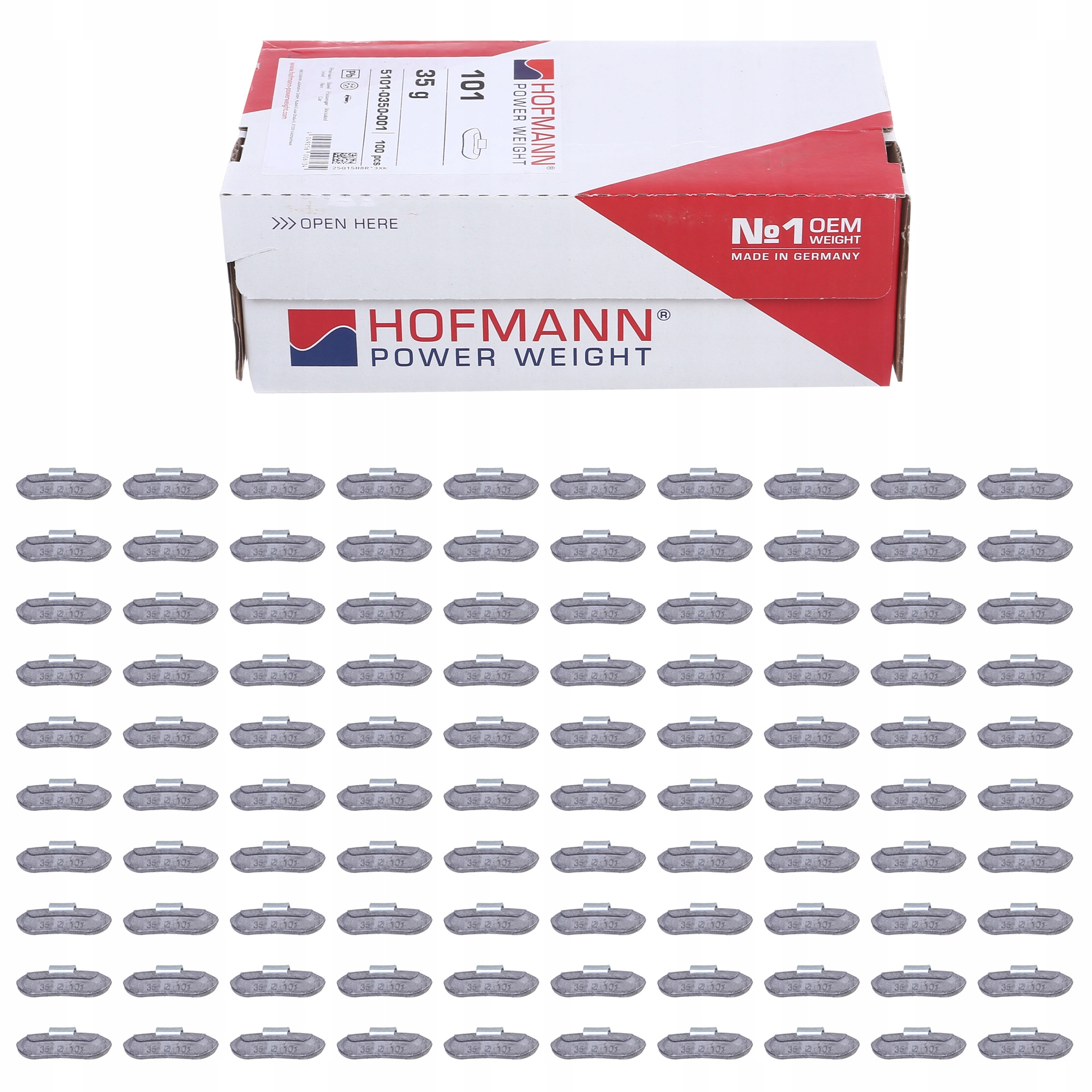 Ciezarki 35g nabijane do felg stalowych HOFMANN Pb Brand Hofmann