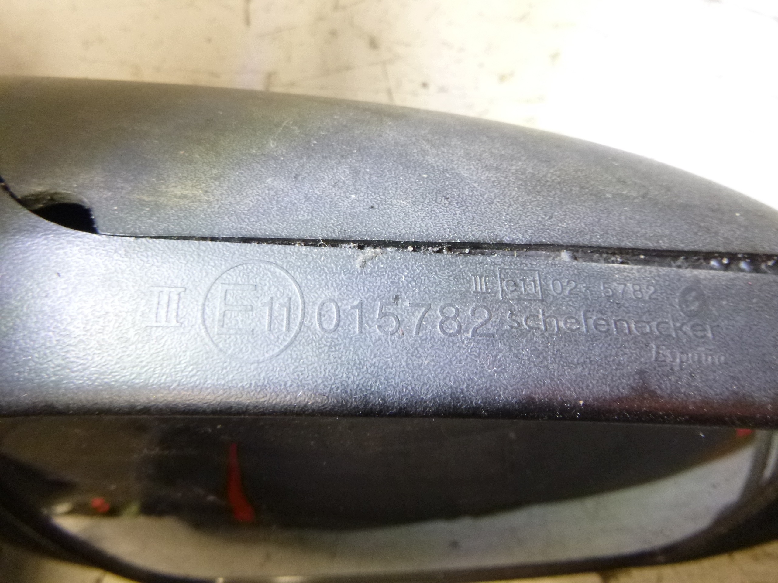 mirror left manually FORD FIESTA MK5 MK6 LIFT 3D 05-08 original