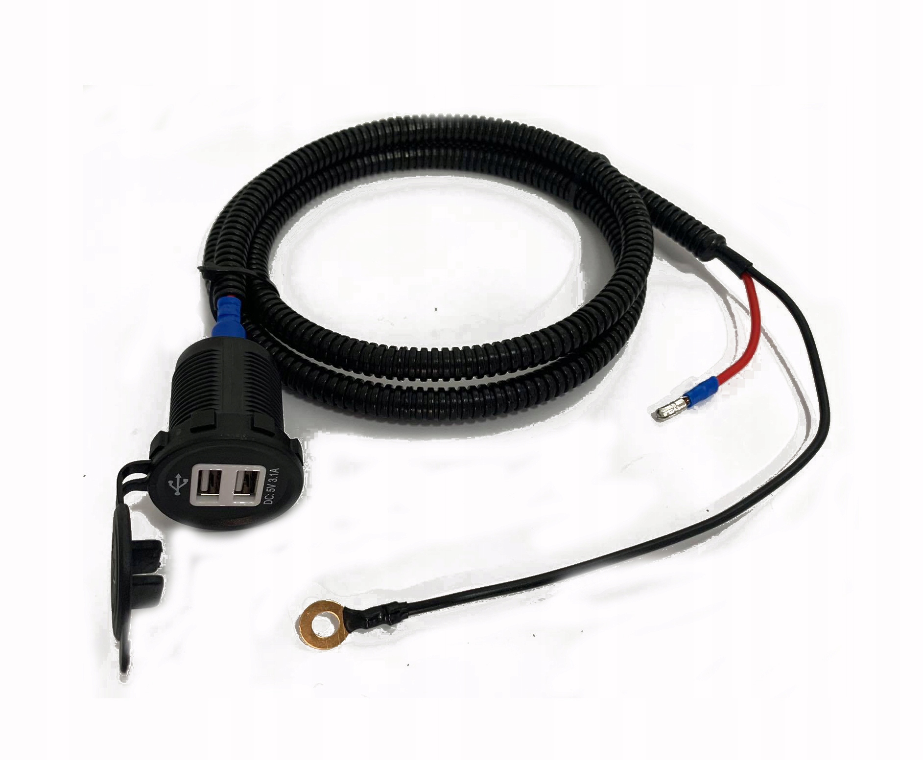 BYPASS USB DODATKOWE SAMOCHODOWE 12V 24V MONTAŻOWE Producent inny