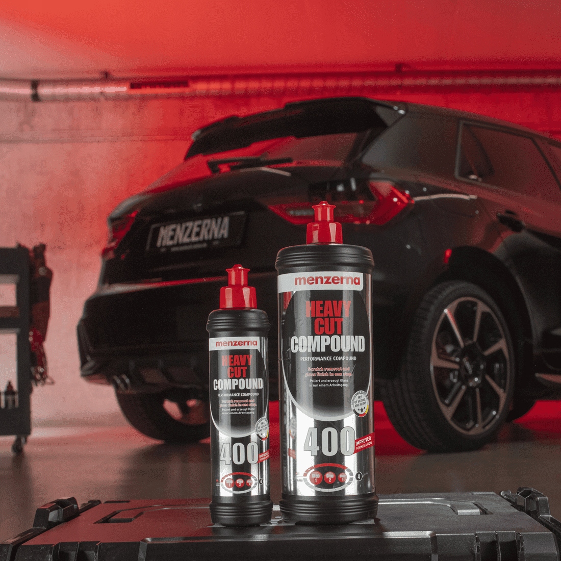 MENZERNA 400 PASTA POLERSKA HEAVY CUT ONE STEP Pojemność 250 ml