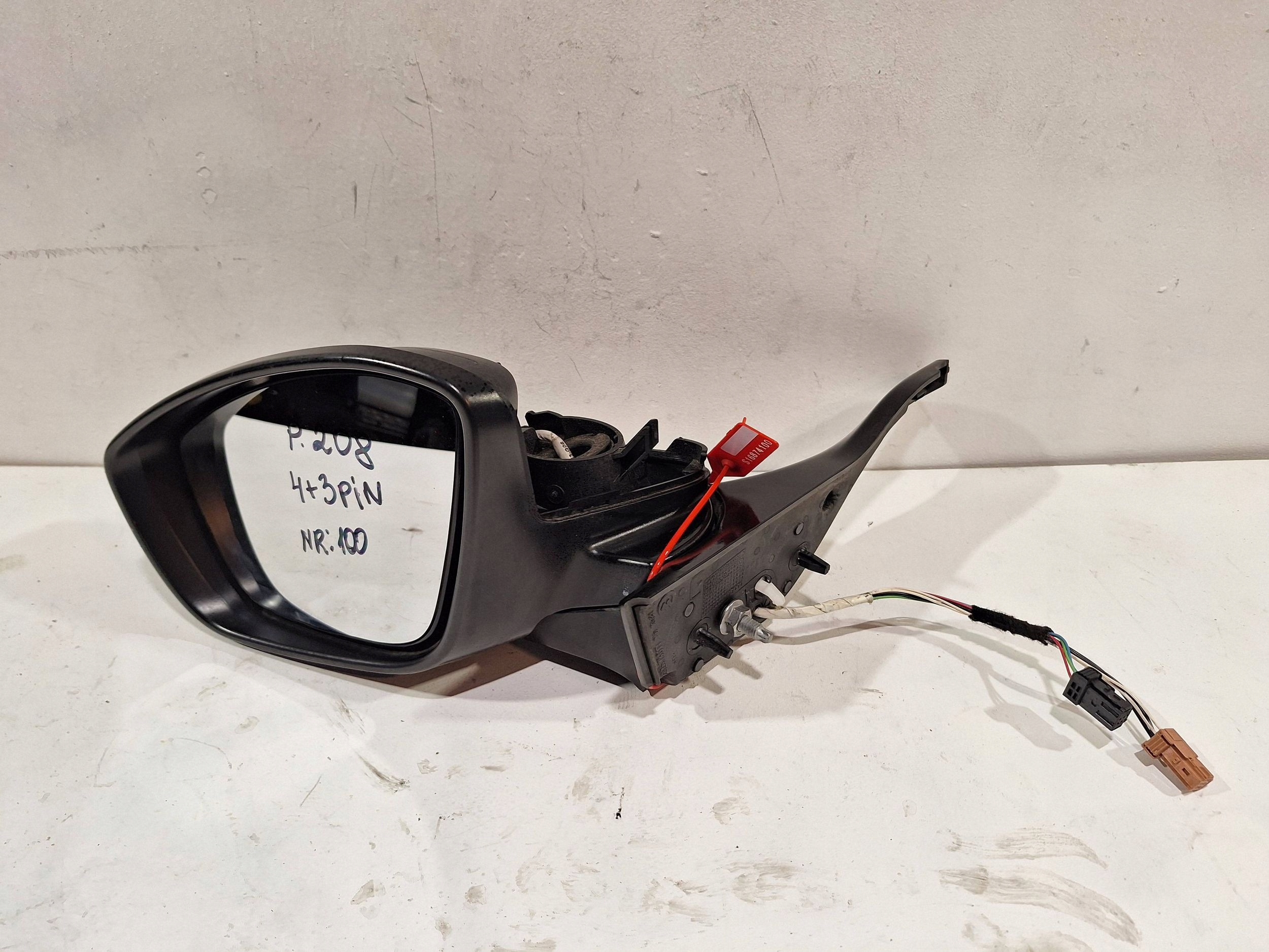mirror exterior left 7 PIN PEUGEOT 208 and 12